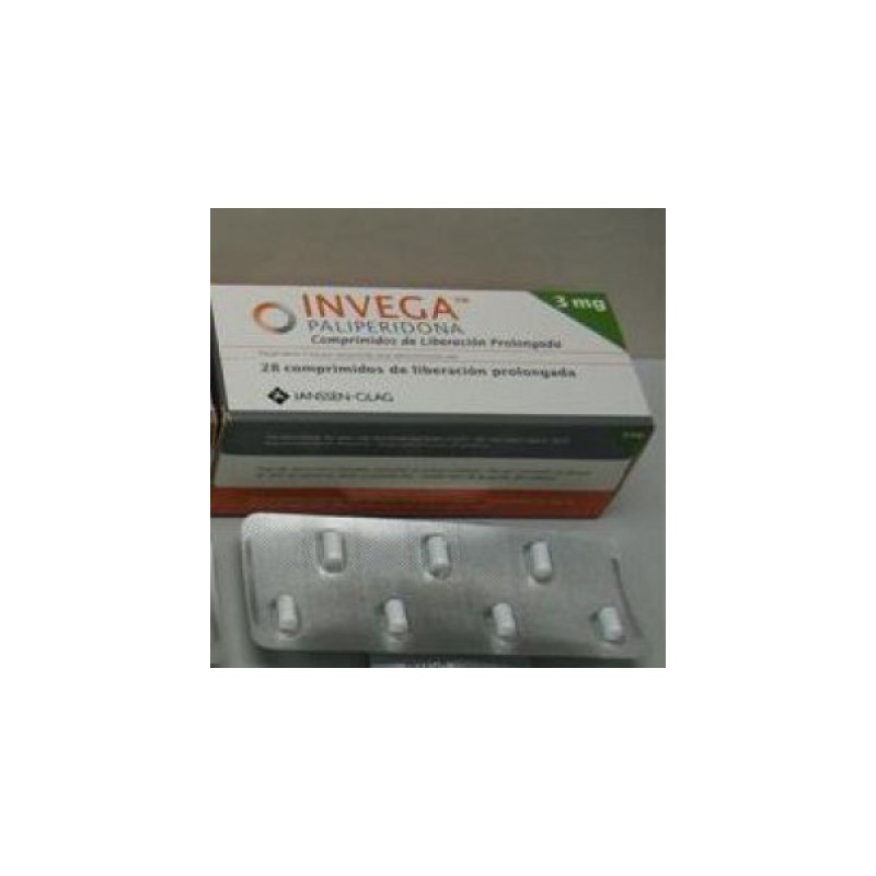 Инвега Invega 3 мг/28 таблеток